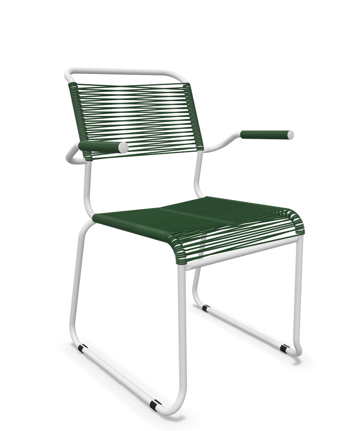 Schaffner Säntis Fauteuil repas Spaghetti pieds en luge