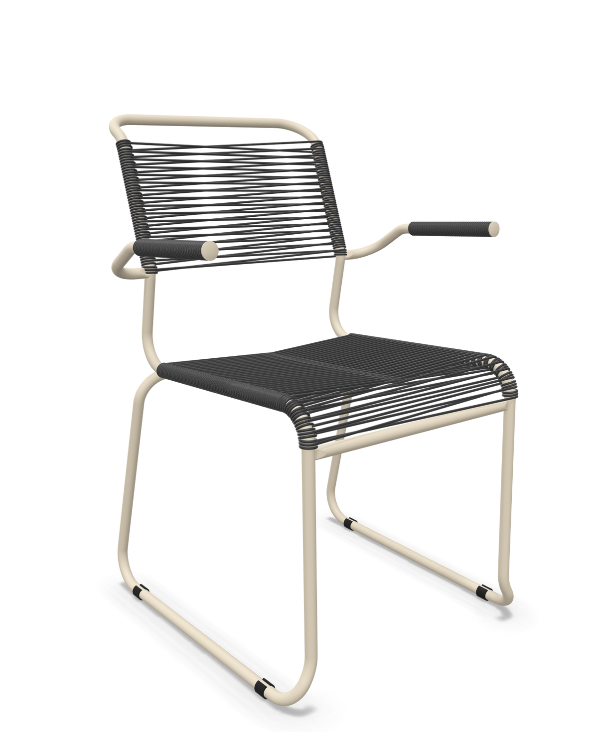 Schaffner Säntis Fauteuil repas Spaghetti pieds en luge