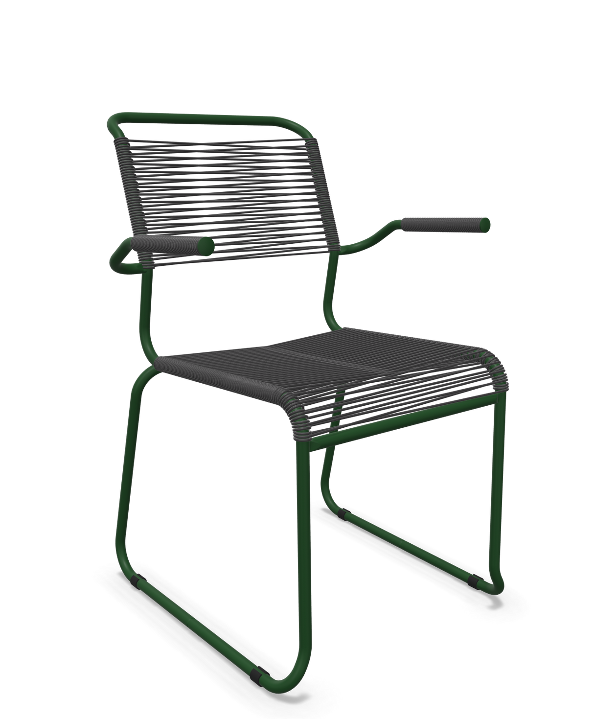 Schaffner Säntis Fauteuil repas Spaghetti pieds en luge
