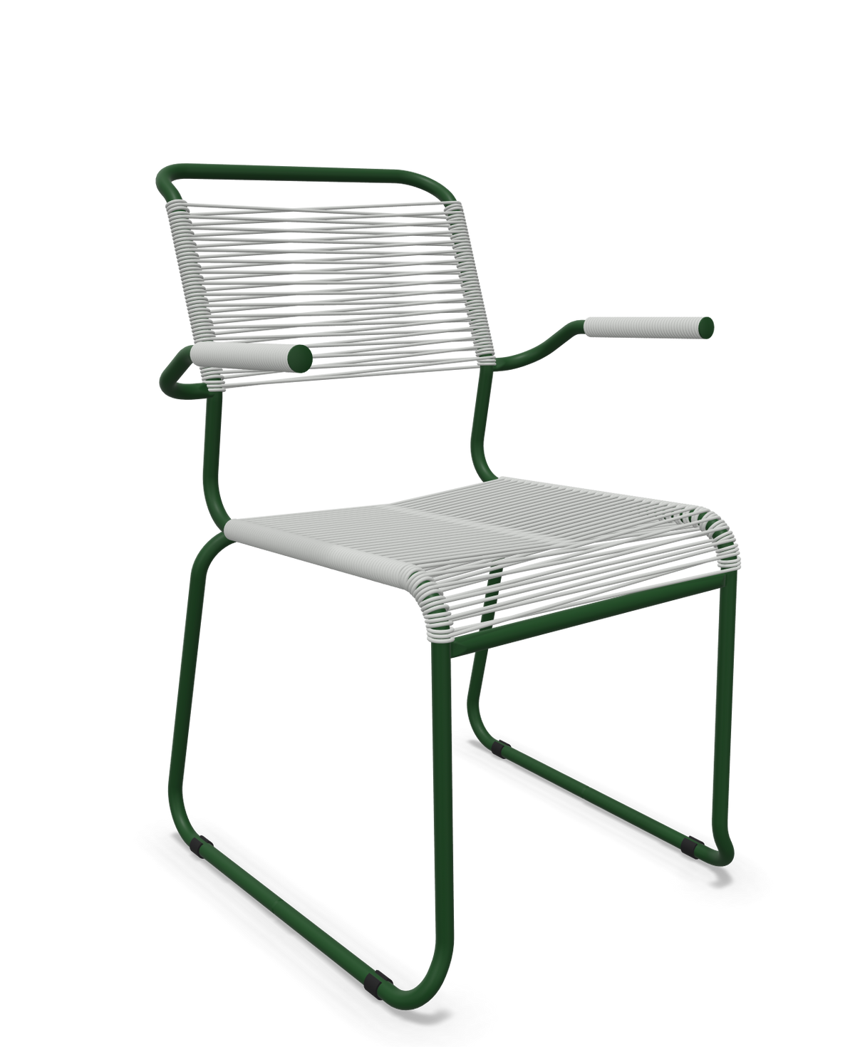 Schaffner Säntis Fauteuil repas Spaghetti pieds en luge