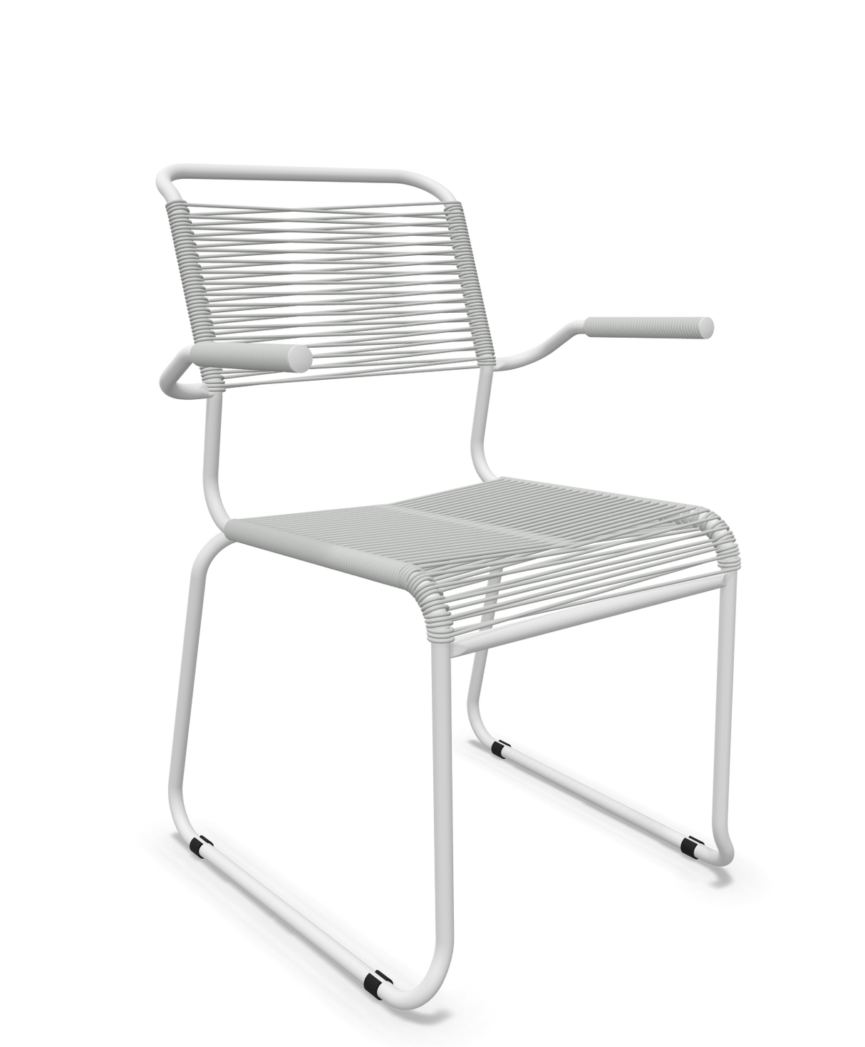 Schaffner Säntis Fauteuil repas Spaghetti pieds en luge