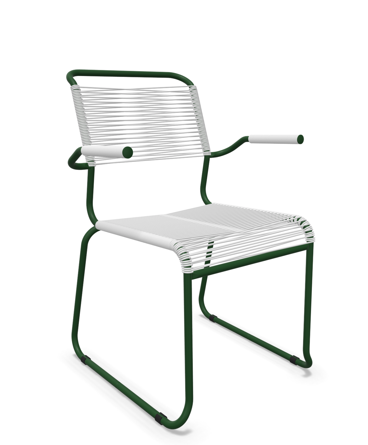 Schaffner Säntis Fauteuil repas Spaghetti pieds en luge