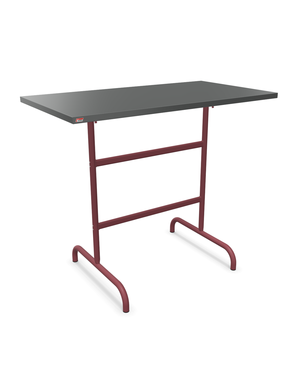 Schaffner Säntis Folding high table 130x70cm h:110cm