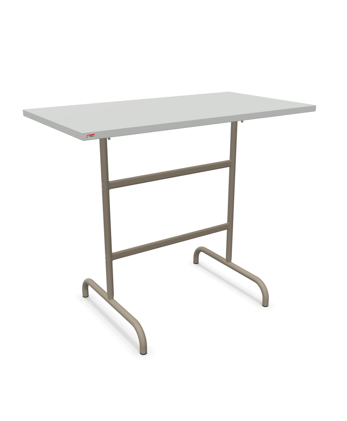 Schaffner Säntis Folding high table 130x70cm h:110cm