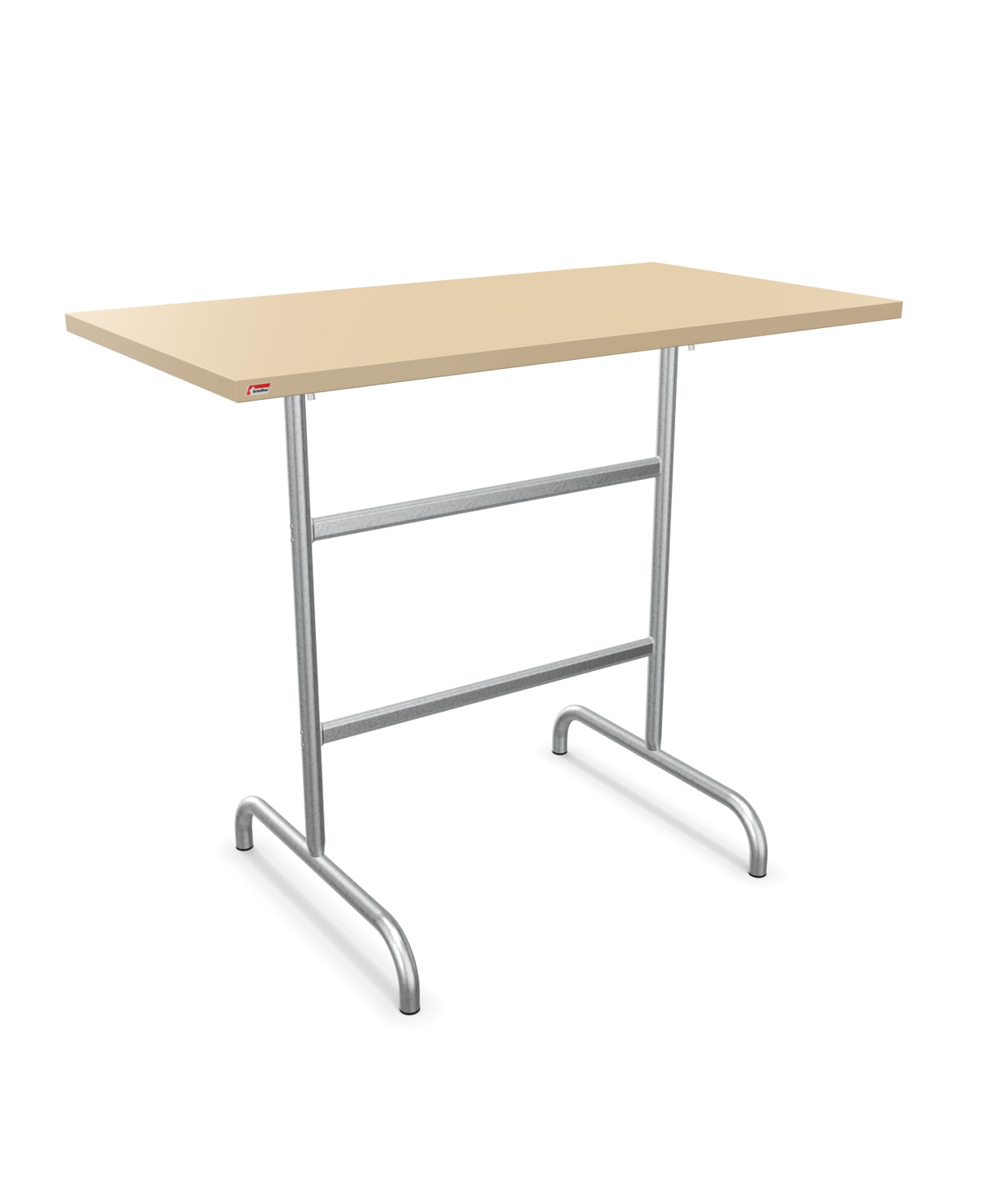 Schaffner Säntis Folding high table 130x70cm h:110cm