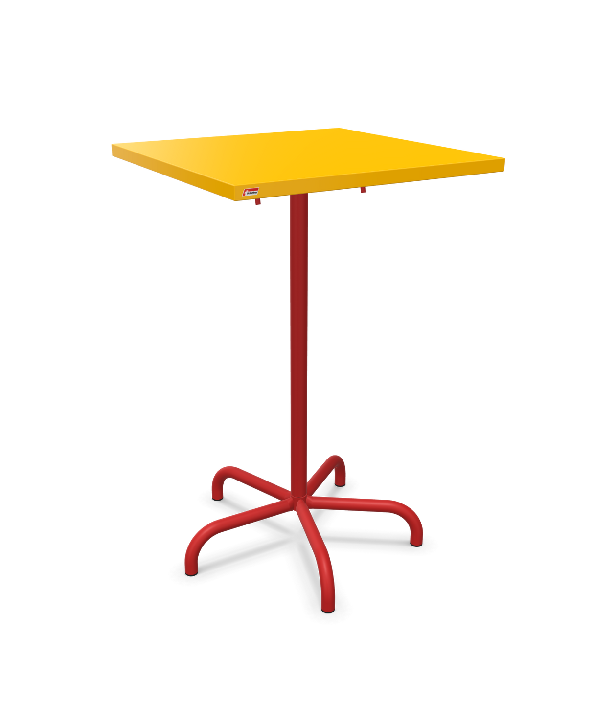 Schaffner Säntis Folding high table 70x70cm h:110cm