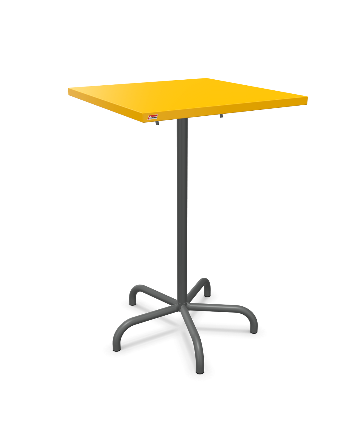 Schaffner Säntis Folding high table 70x70cm h:110cm