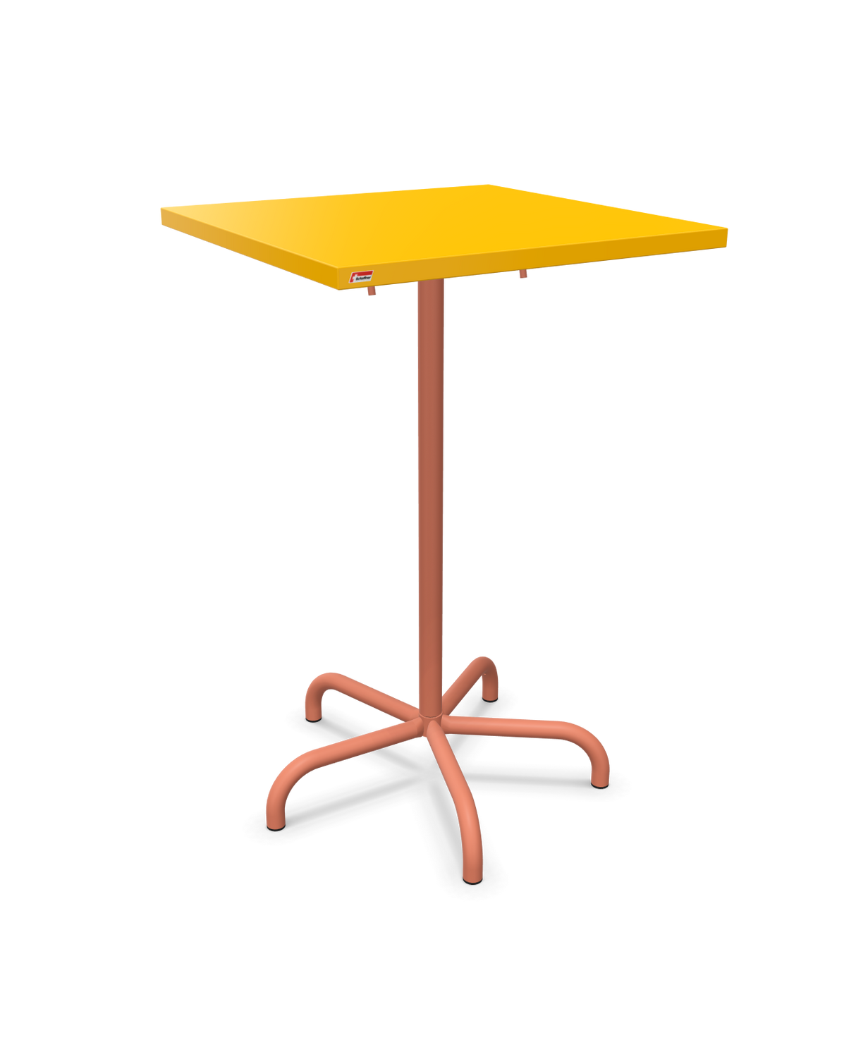 Schaffner Säntis Folding high table 70x70cm h:110cm