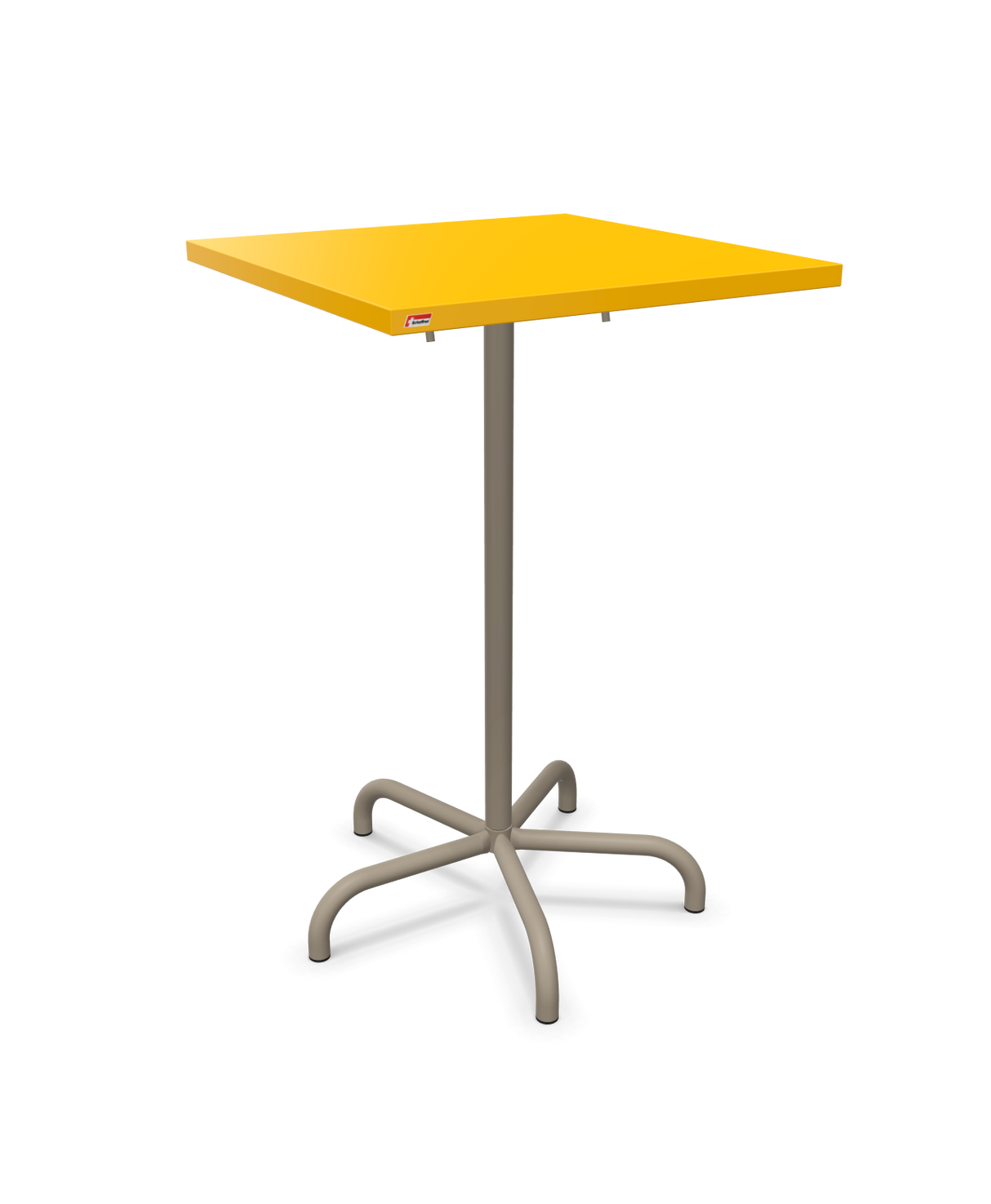 Schaffner Säntis Folding high table 70x70cm h:110cm