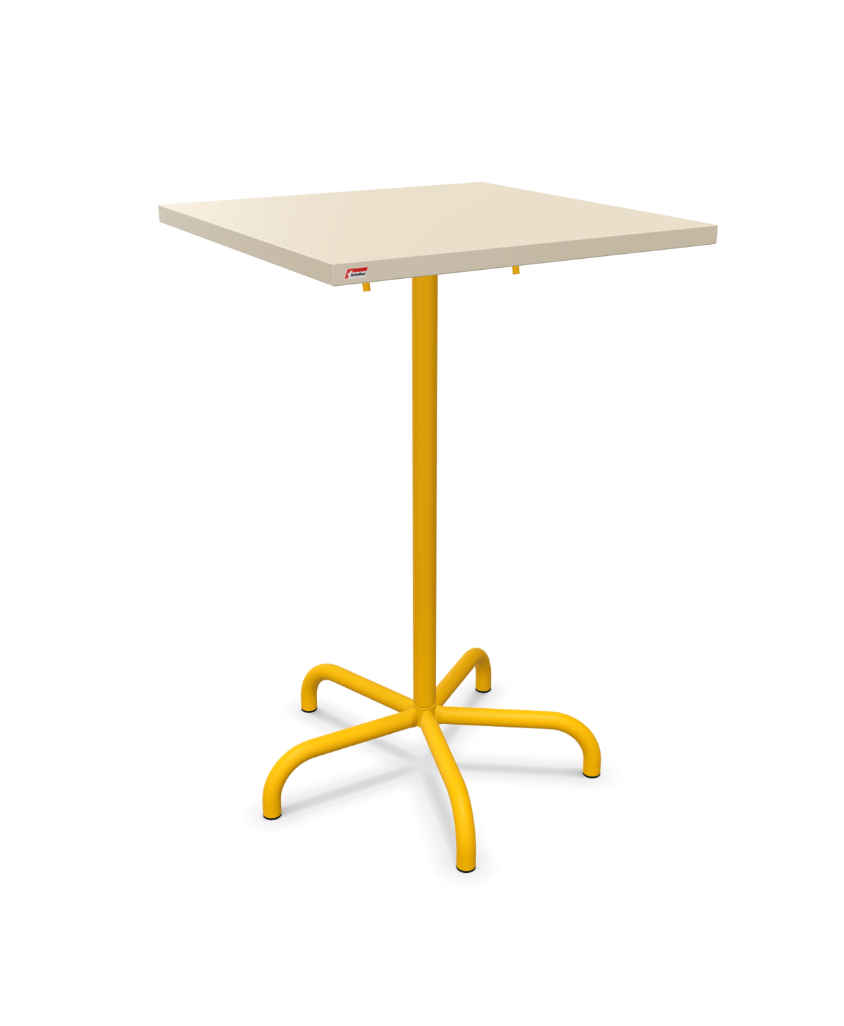 Schaffner Säntis Folding high table 70x70cm h:110cm