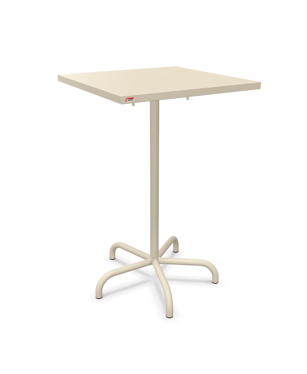Schaffner Säntis Folding high table 70x70cm h:110cm