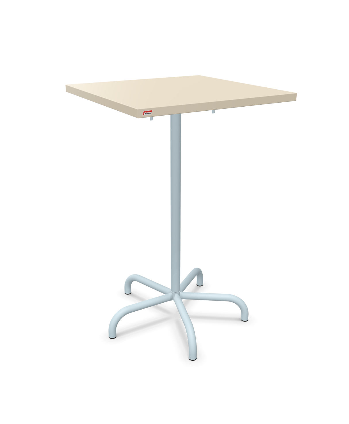 Schaffner Säntis Folding high table 70x70cm h:110cm