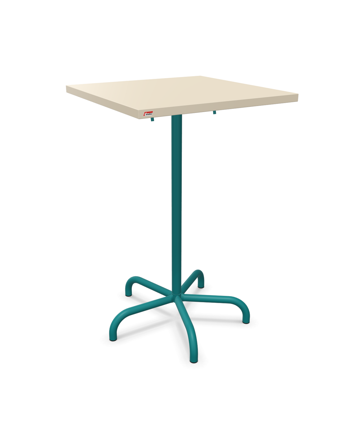 Schaffner Säntis Folding high table 70x70cm h:110cm