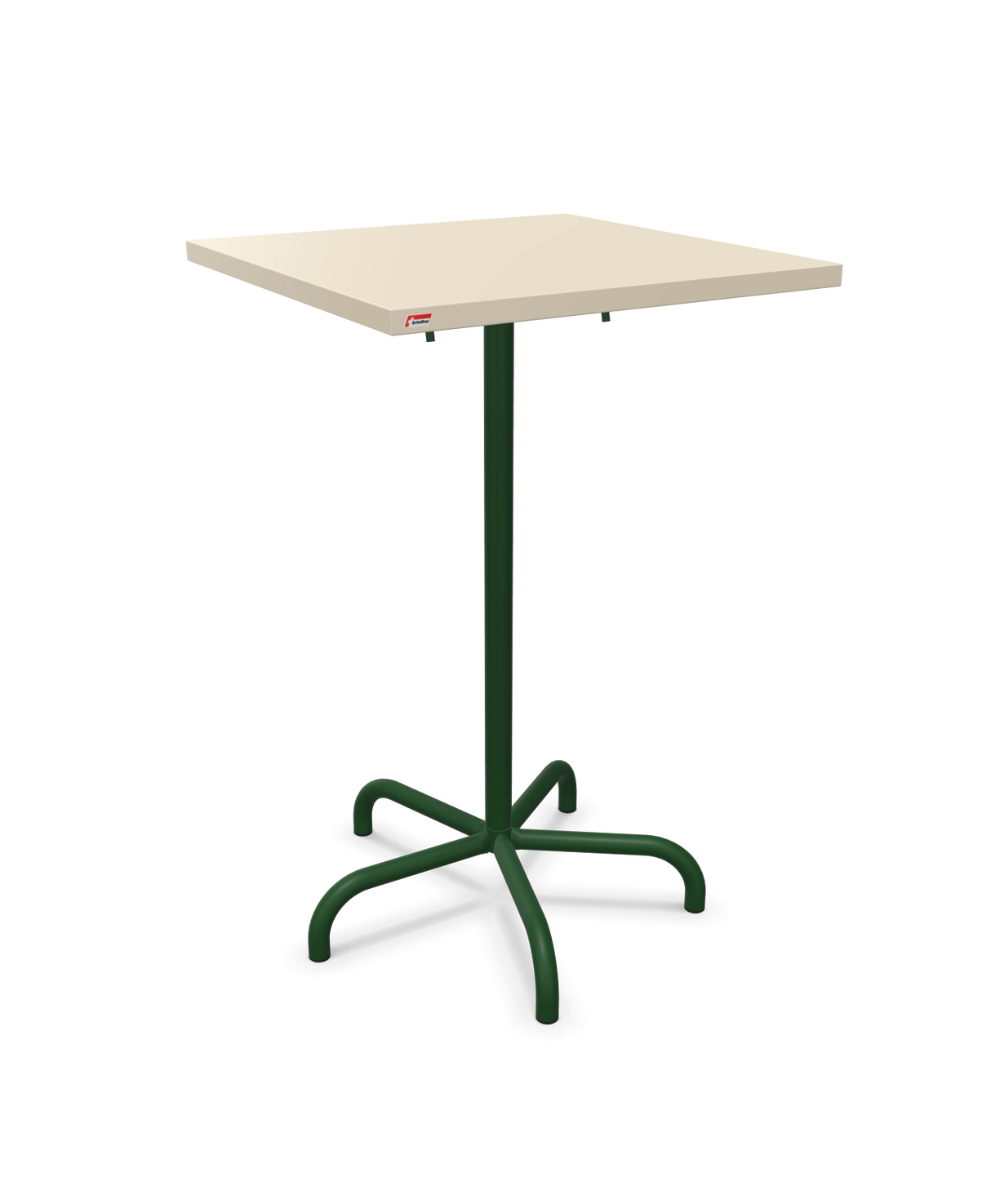Schaffner Säntis Folding high table 70x70cm h:110cm