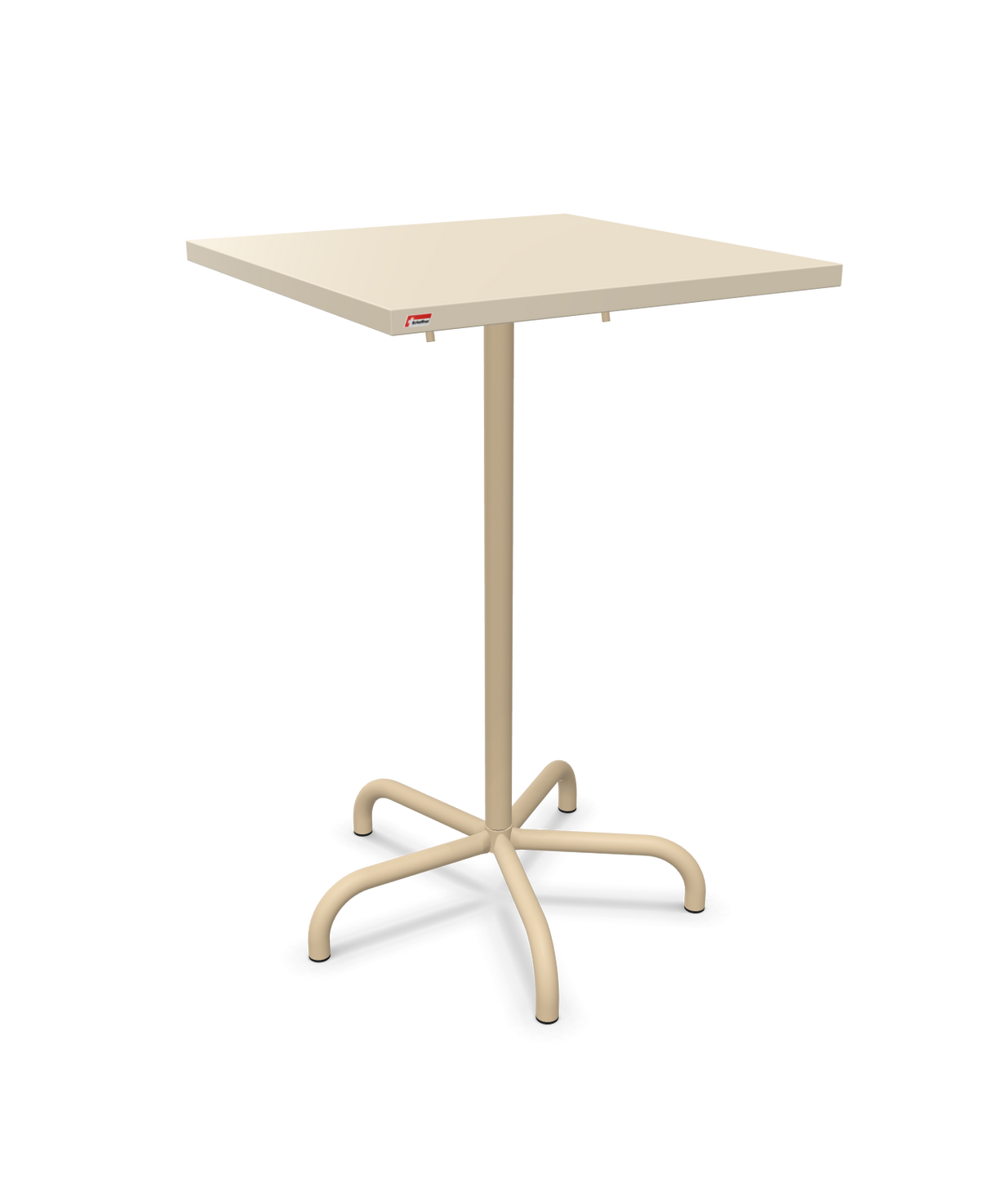 Schaffner Säntis Folding high table 70x70cm h:110cm