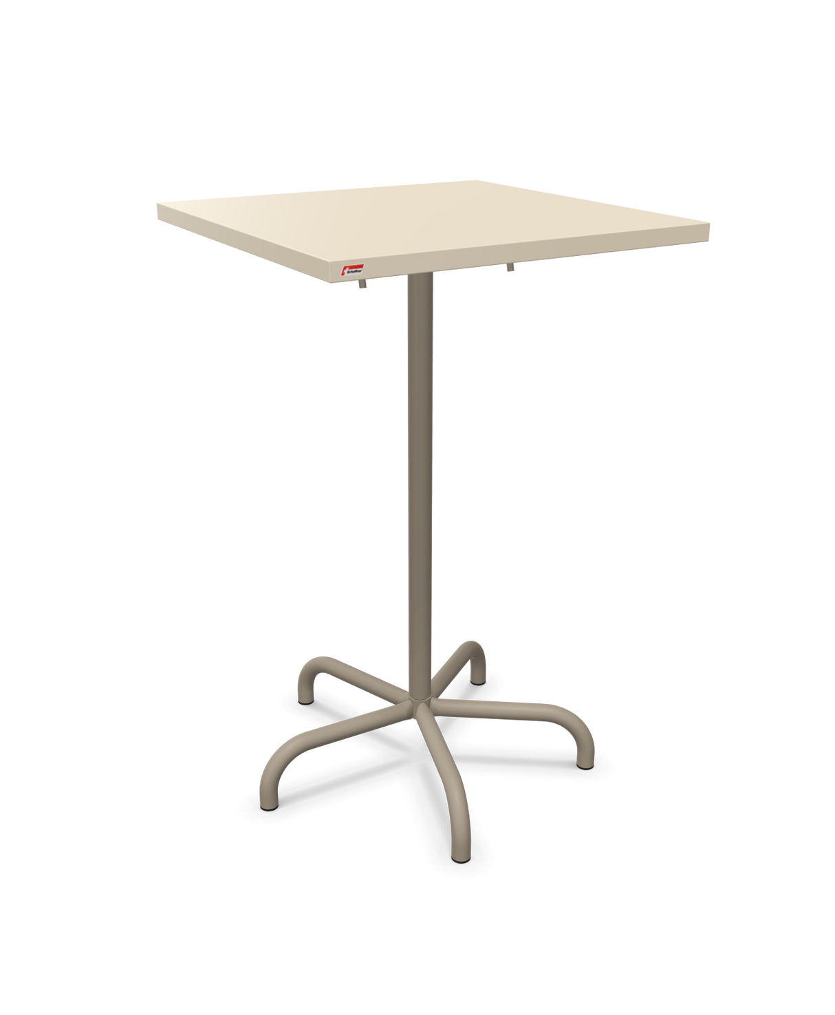 Schaffner Säntis Folding high table 70x70cm h:110cm
