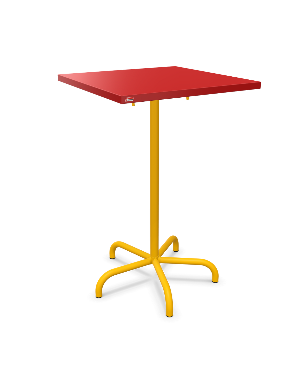 Schaffner Säntis Folding high table 70x70cm h:110cm