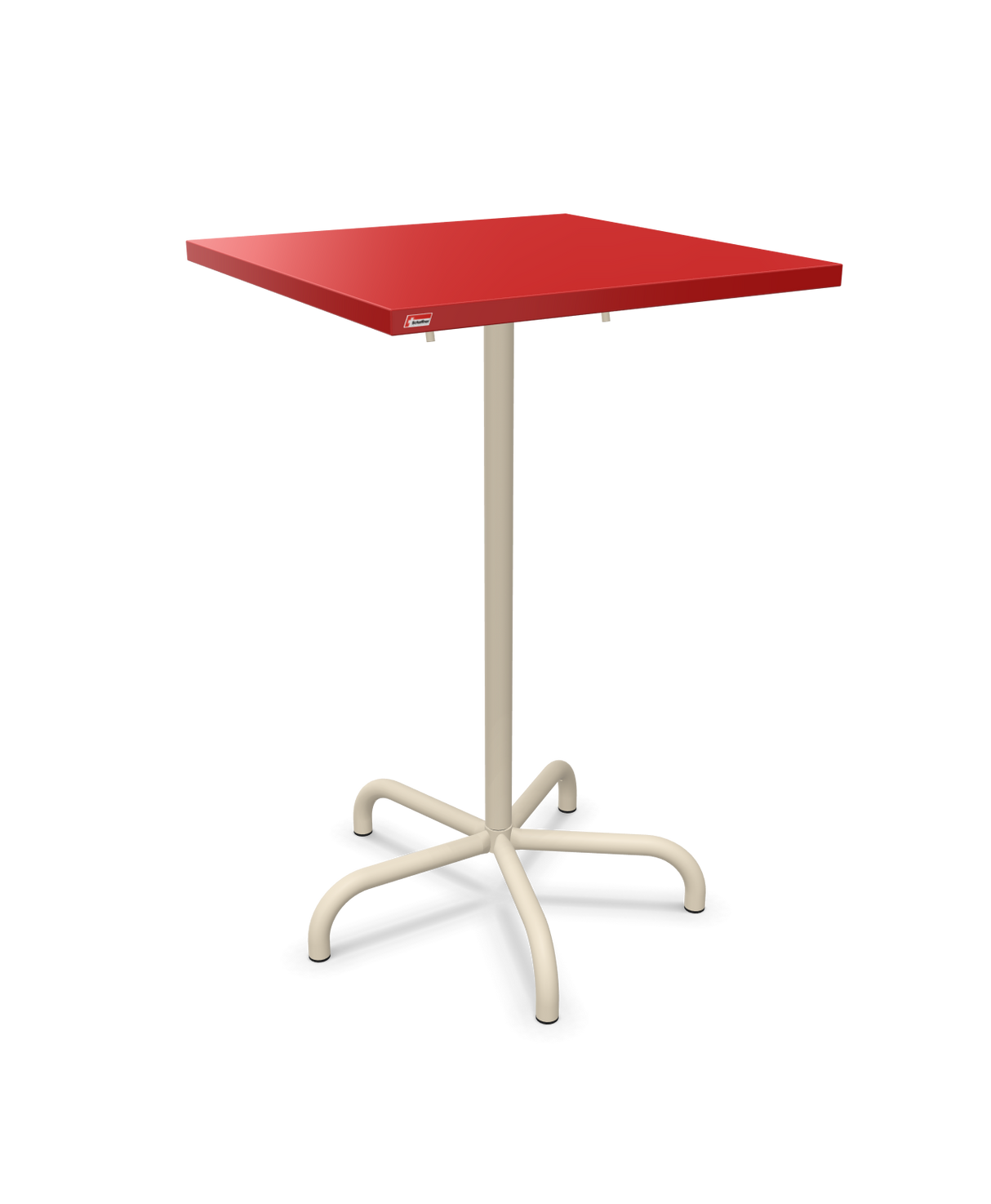 Schaffner Säntis Folding high table 70x70cm h:110cm
