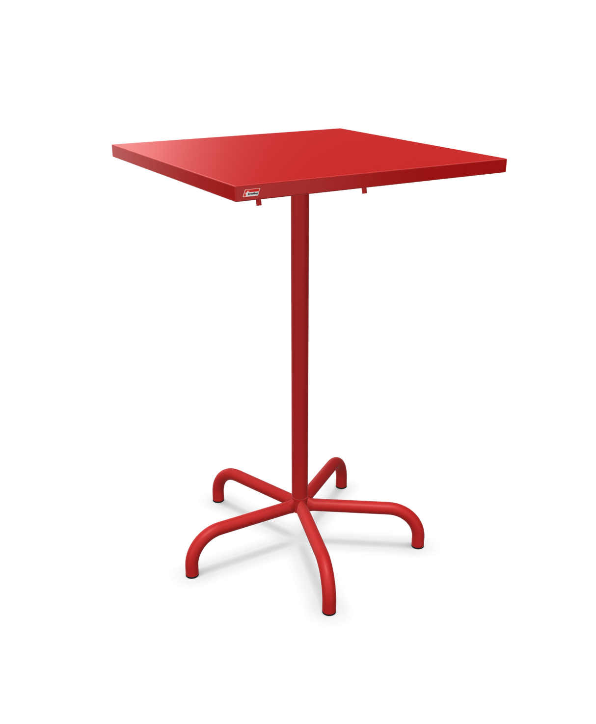 Schaffner Säntis Folding high table 70x70cm h:110cm
