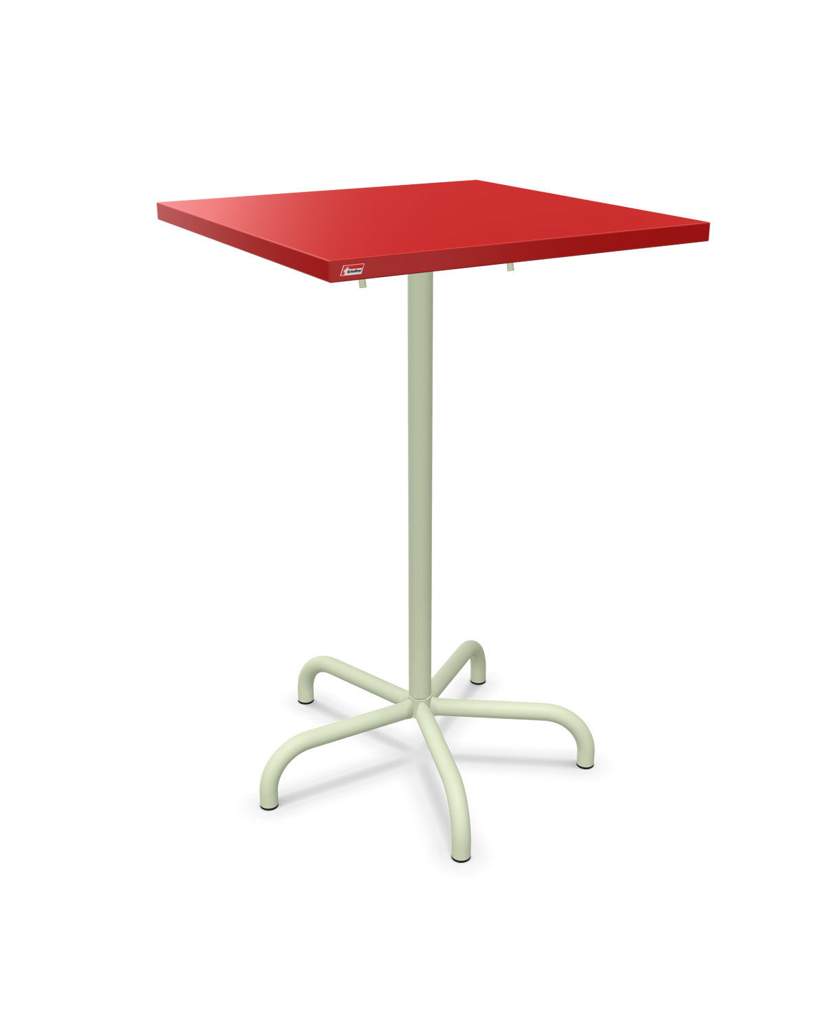 Schaffner Säntis Folding high table 70x70cm h:110cm