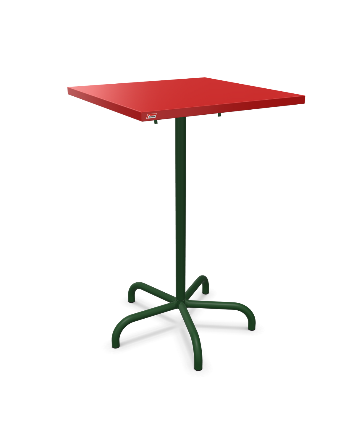 Schaffner Säntis Folding high table 70x70cm h:110cm