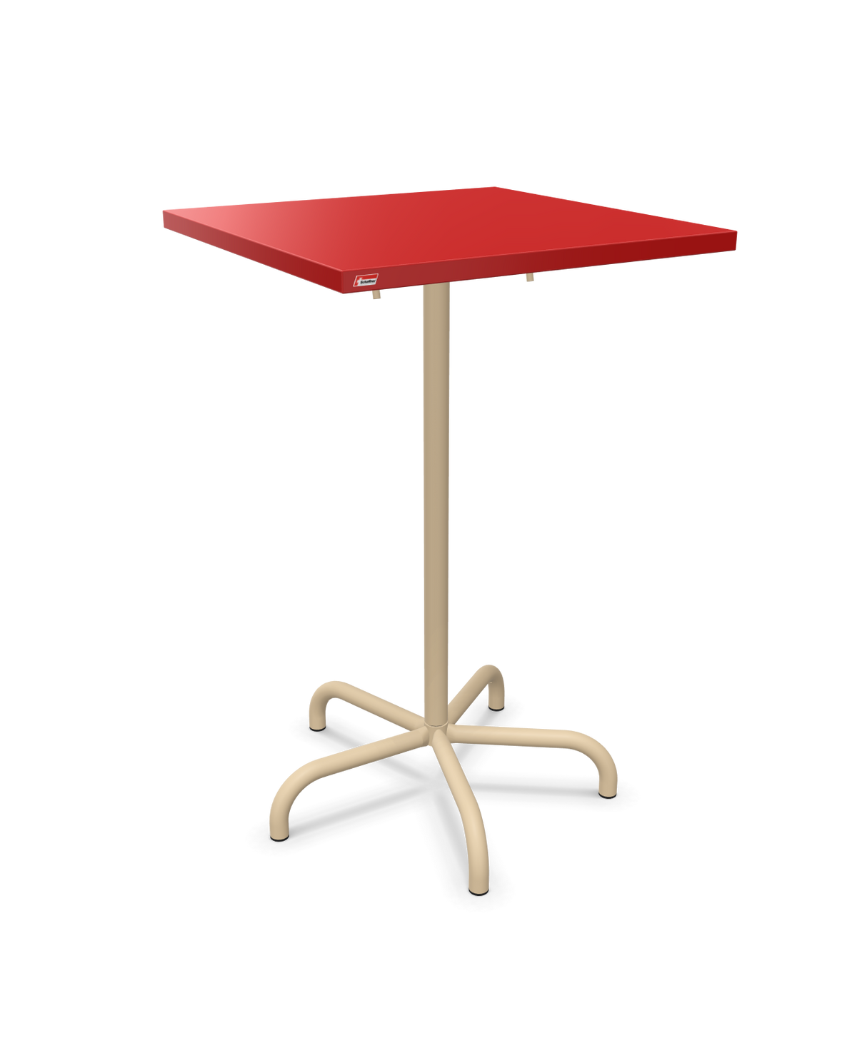 Schaffner Säntis Folding high table 70x70cm h:110cm