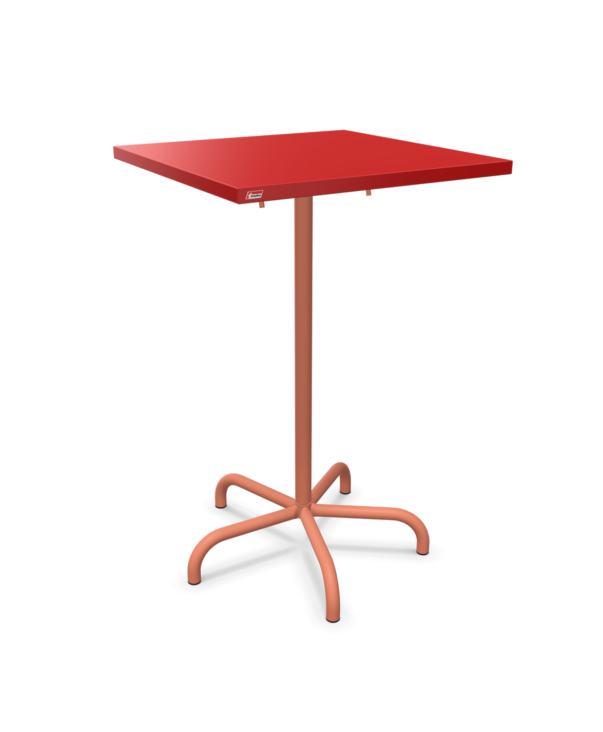 Schaffner Säntis Folding high table 70x70cm h:110cm