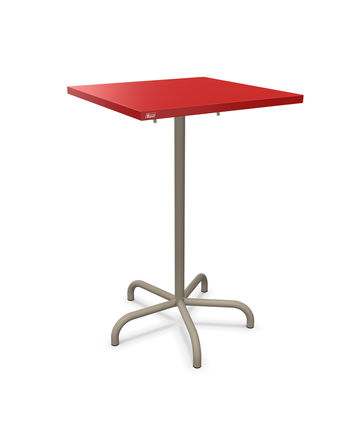Schaffner Säntis Folding high table 70x70cm h:110cm
