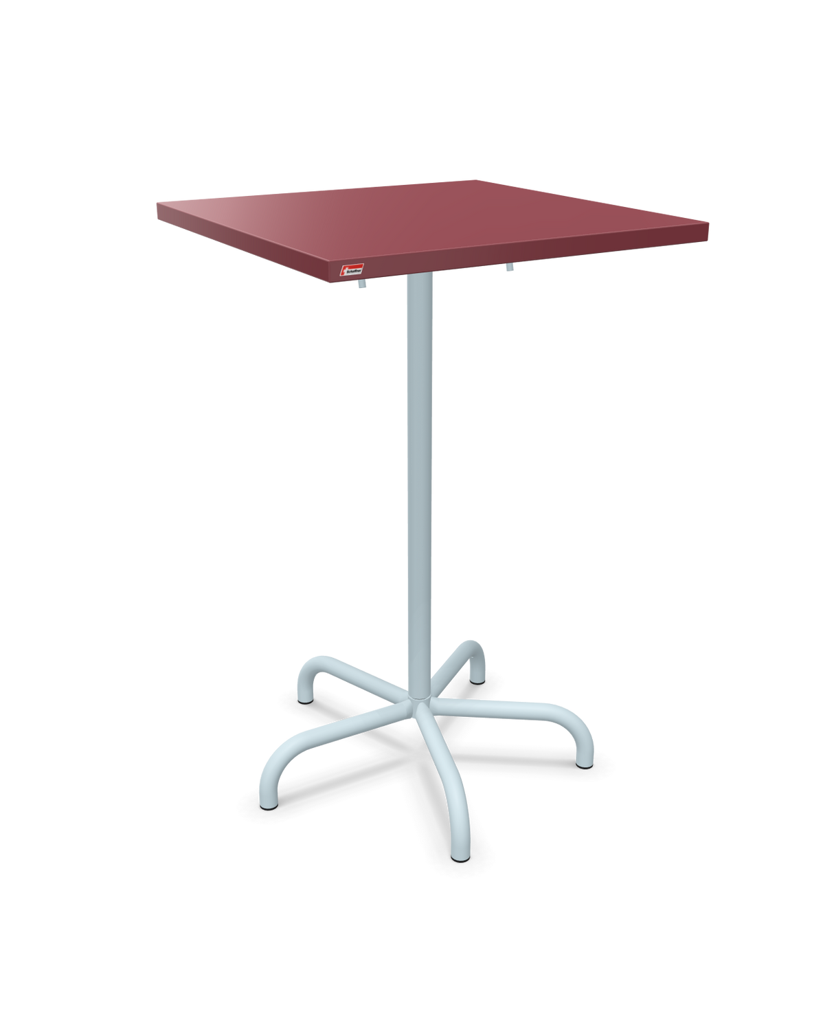 Schaffner Säntis Folding high table 70x70cm h:110cm