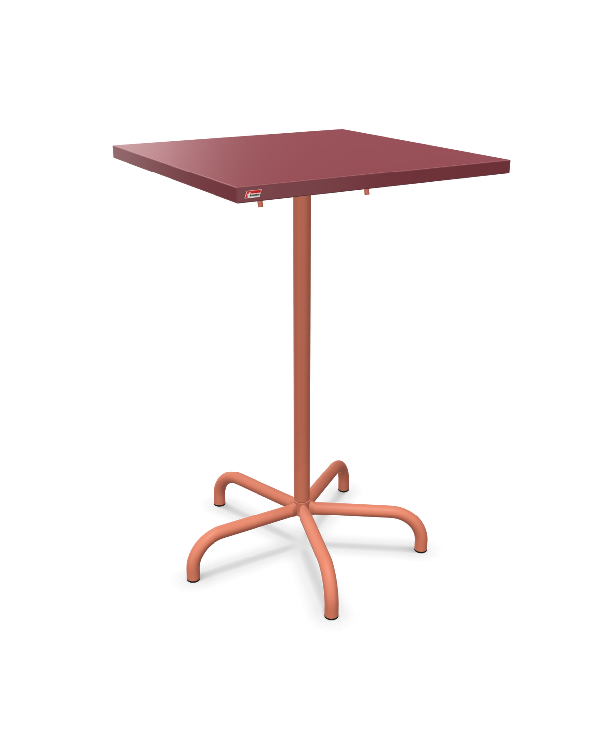 Schaffner Säntis Folding high table 70x70cm h:110cm
