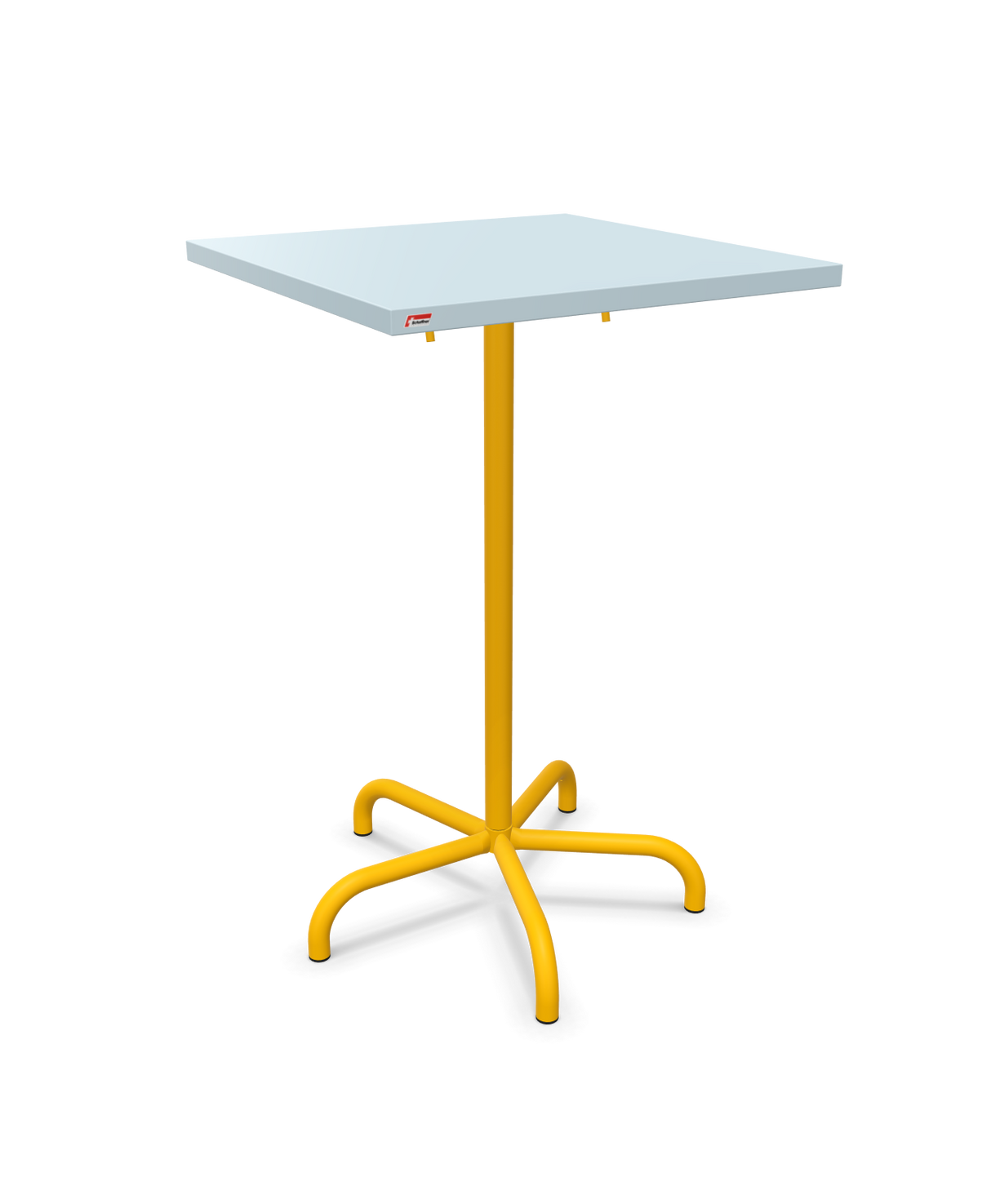 Schaffner Säntis Folding high table 70x70cm h:110cm