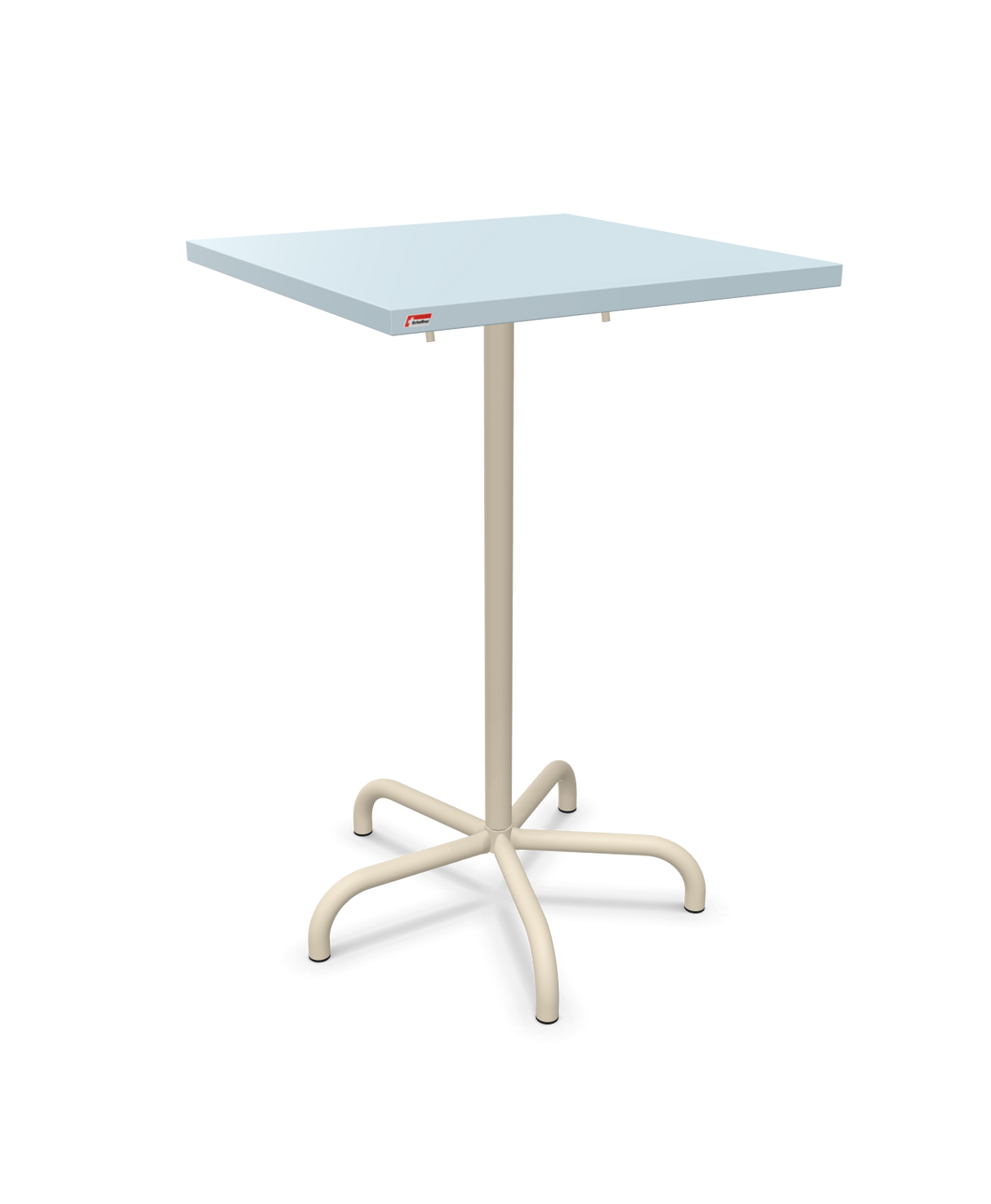 Schaffner Säntis Folding high table 70x70cm h:110cm