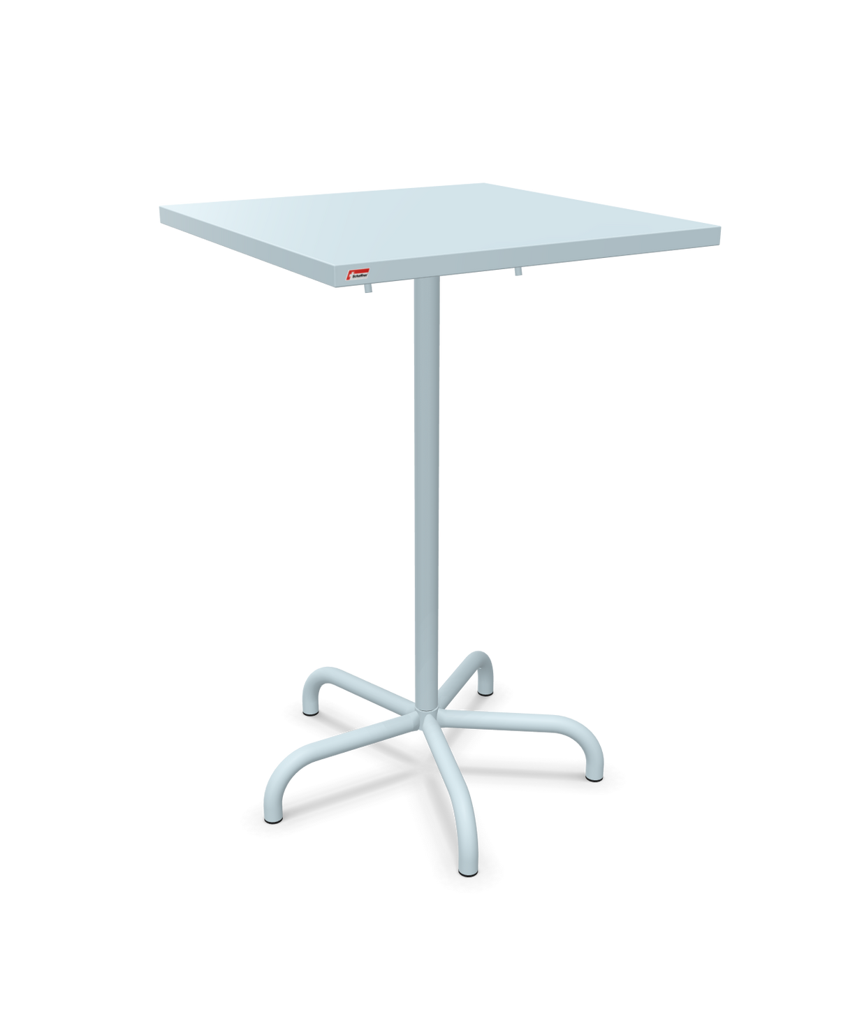 Schaffner Säntis Folding high table 70x70cm h:110cm