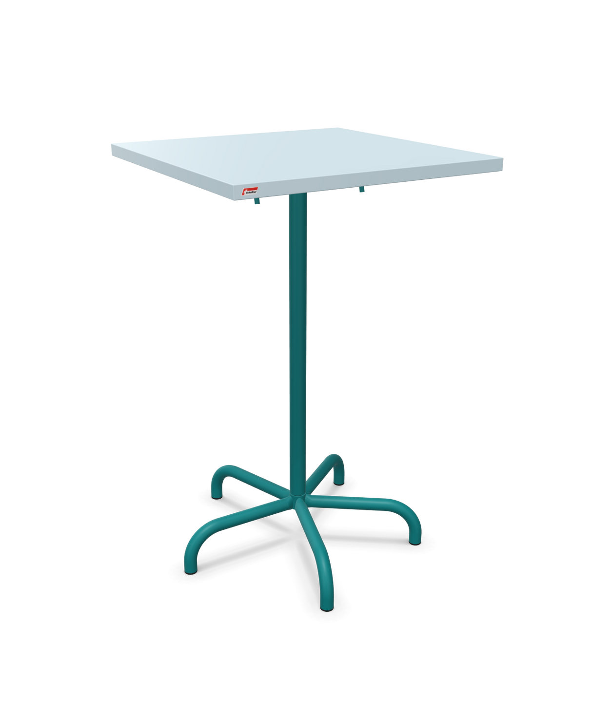 Schaffner Säntis Folding high table 70x70cm h:110cm