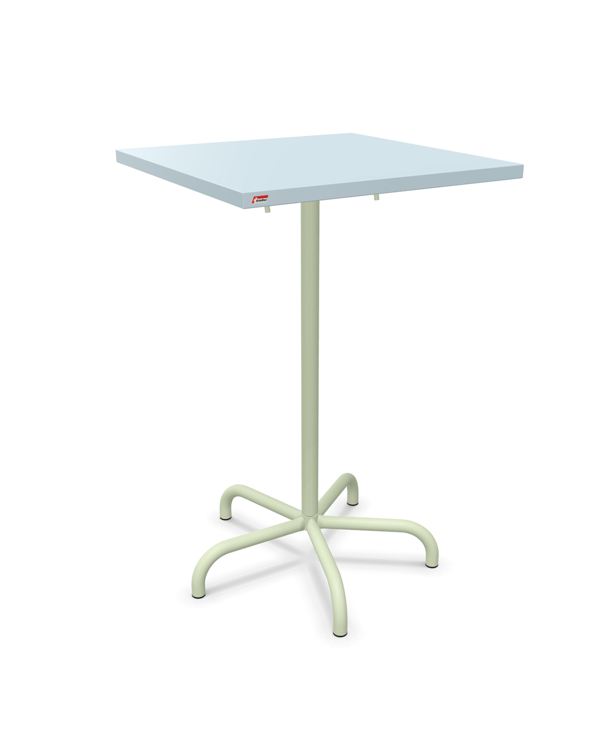 Schaffner Säntis Folding high table 70x70cm h:110cm