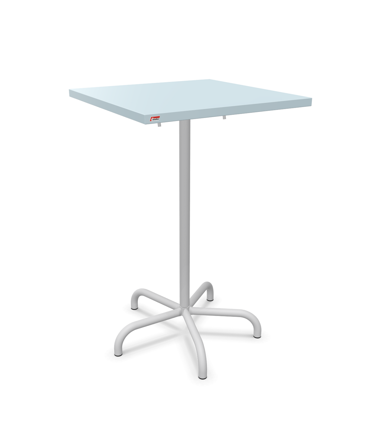Schaffner Säntis Folding high table 70x70cm h:110cm