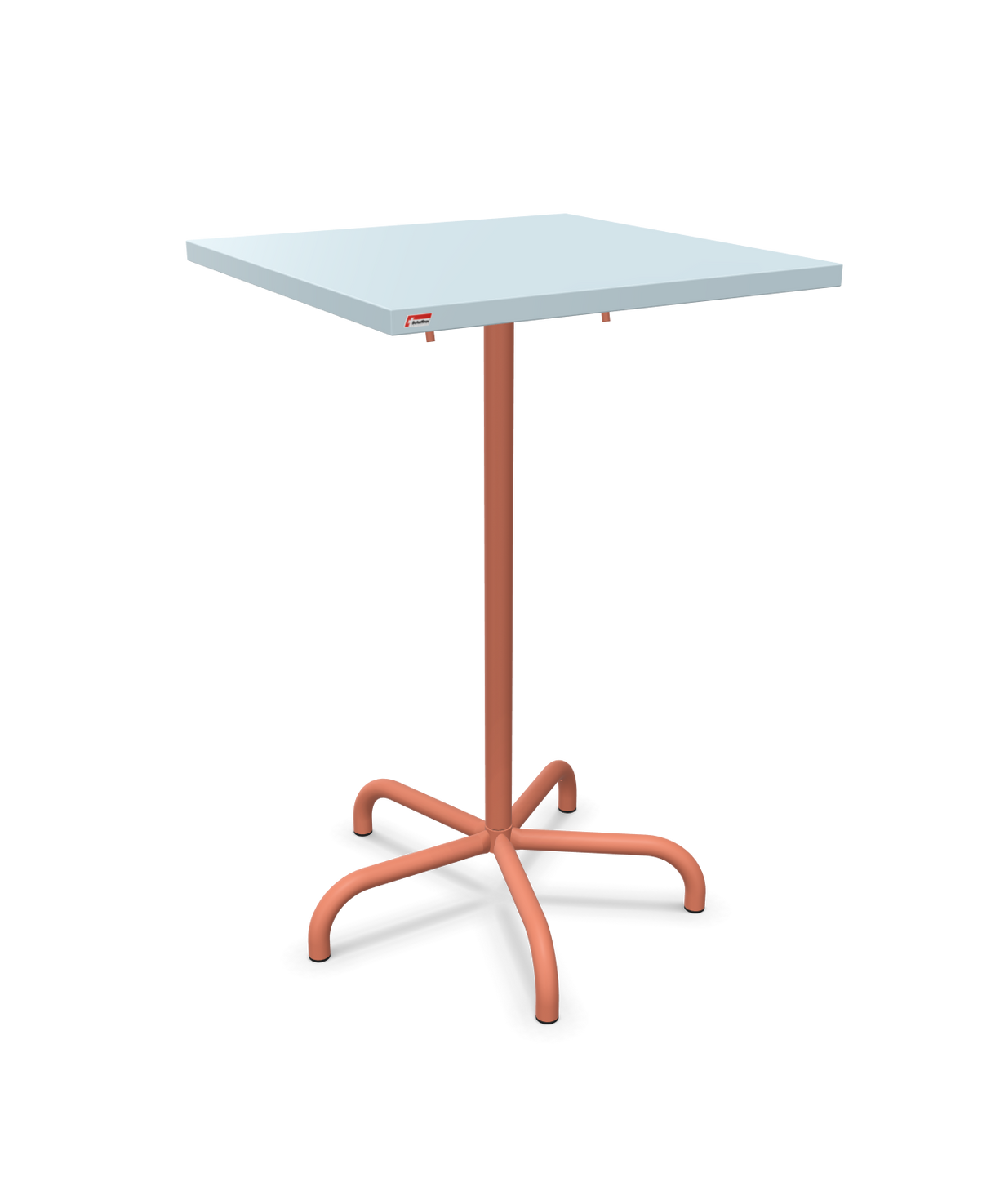 Schaffner Säntis Folding high table 70x70cm h:110cm