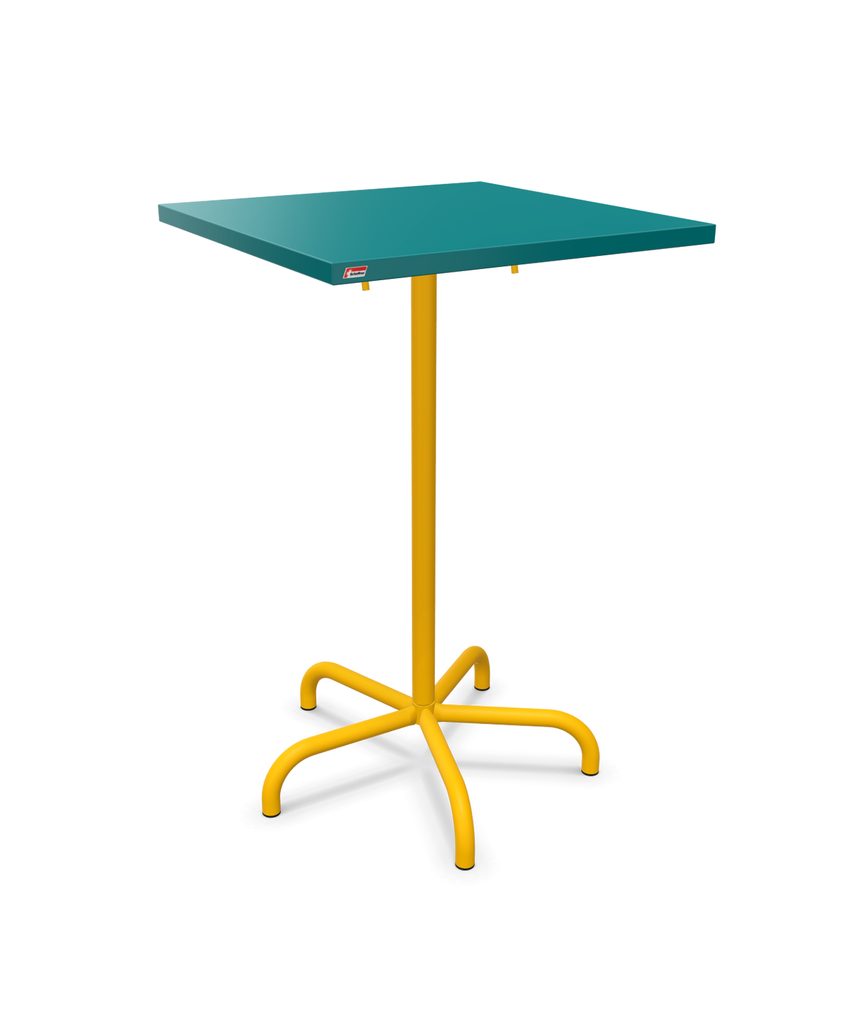 Schaffner Säntis Folding high table 70x70cm h:110cm
