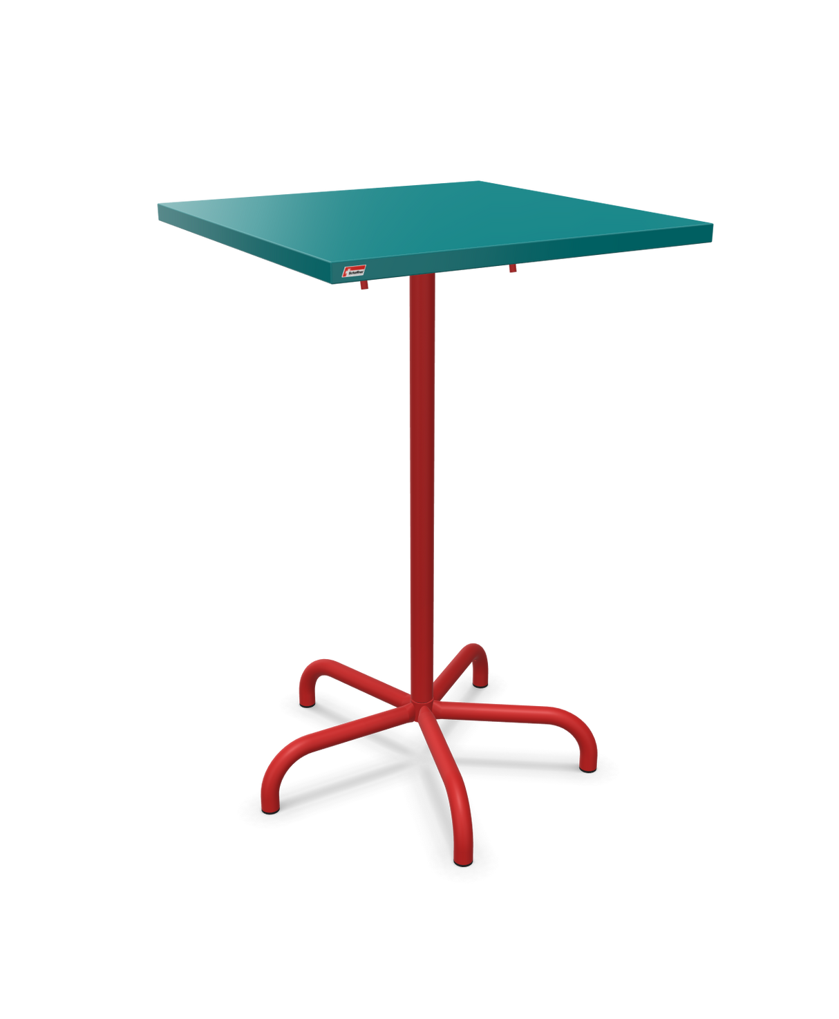 Schaffner Säntis Folding high table 70x70cm h:110cm