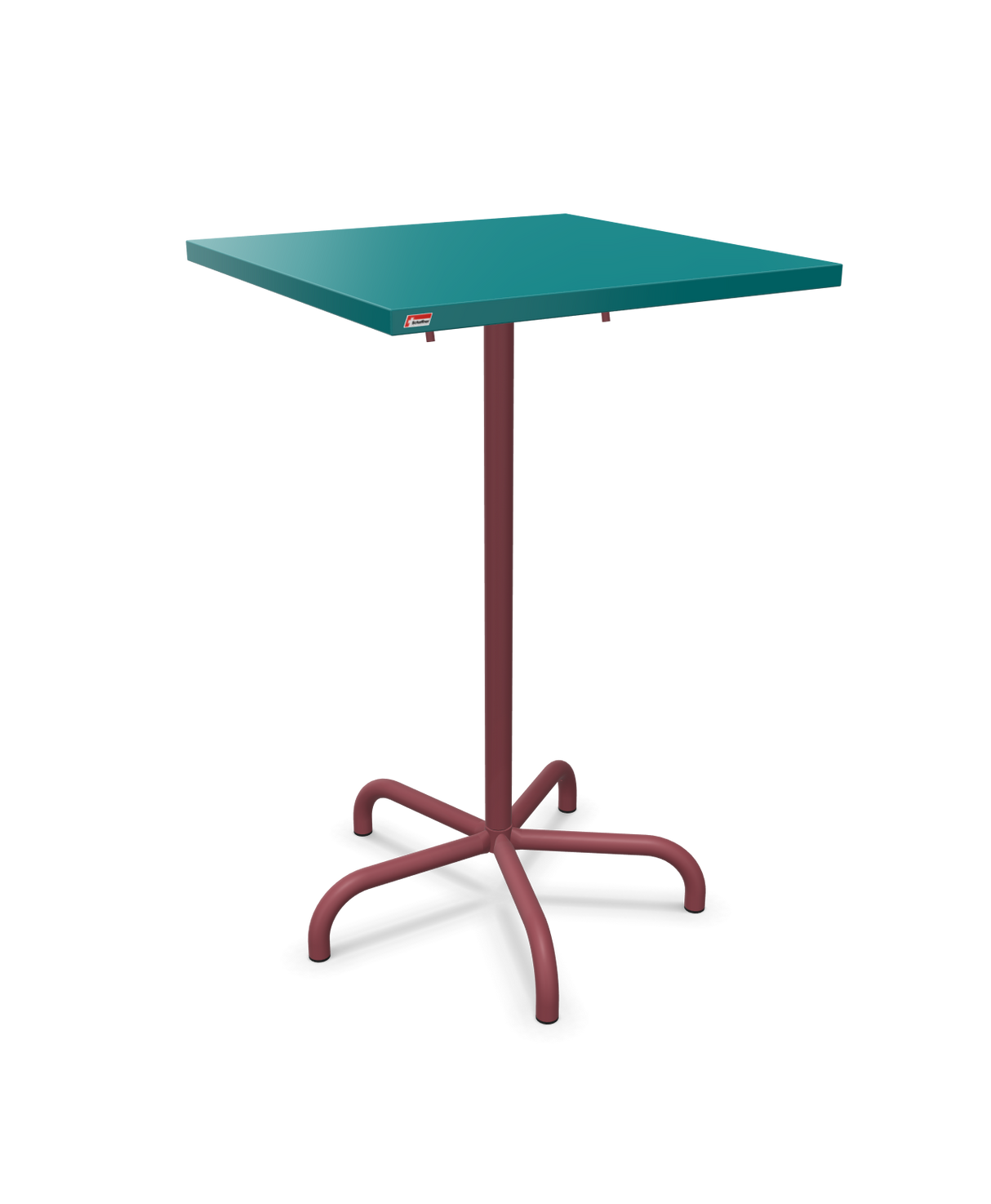 Schaffner Säntis Folding high table 70x70cm h:110cm