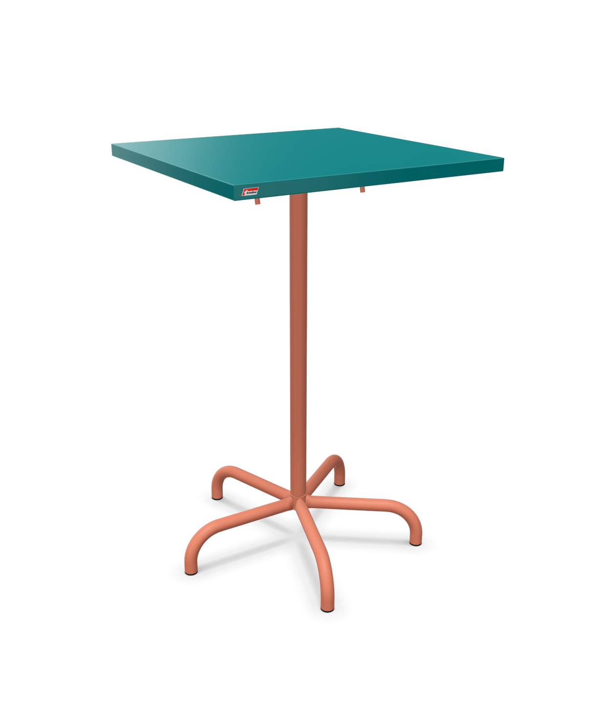 Schaffner Säntis Folding high table 70x70cm h:110cm