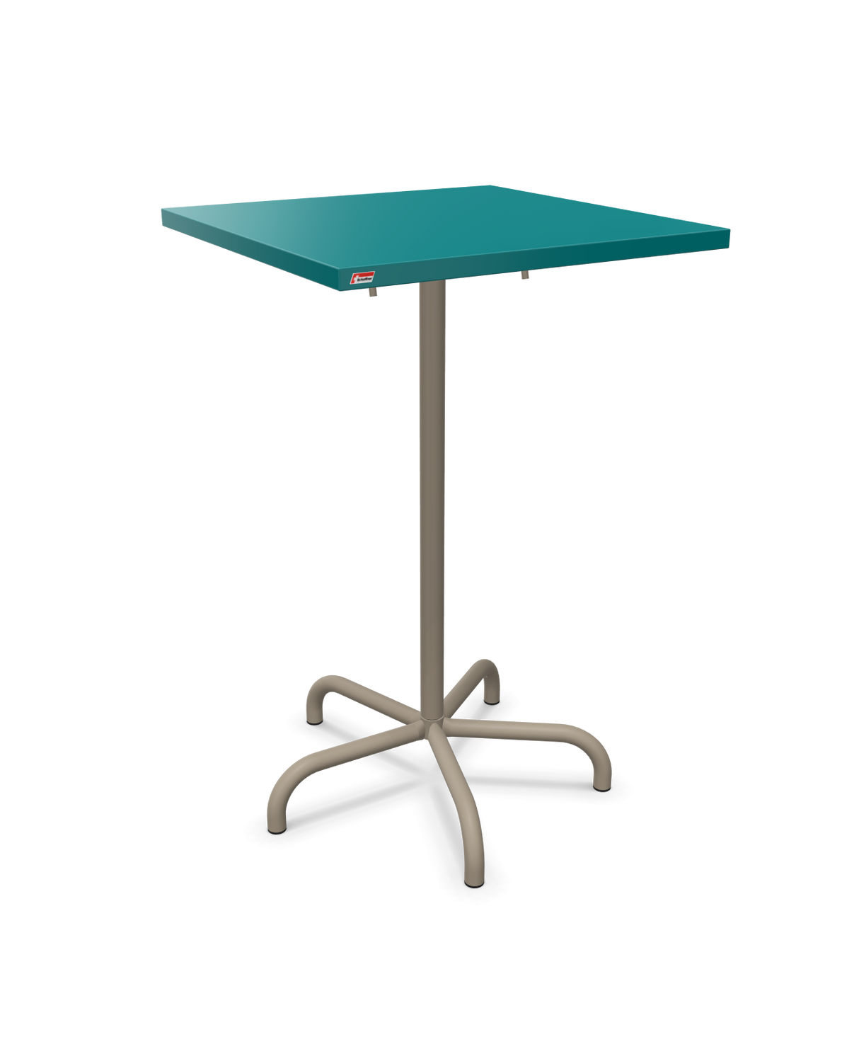 Schaffner Säntis Folding high table 70x70cm h:110cm