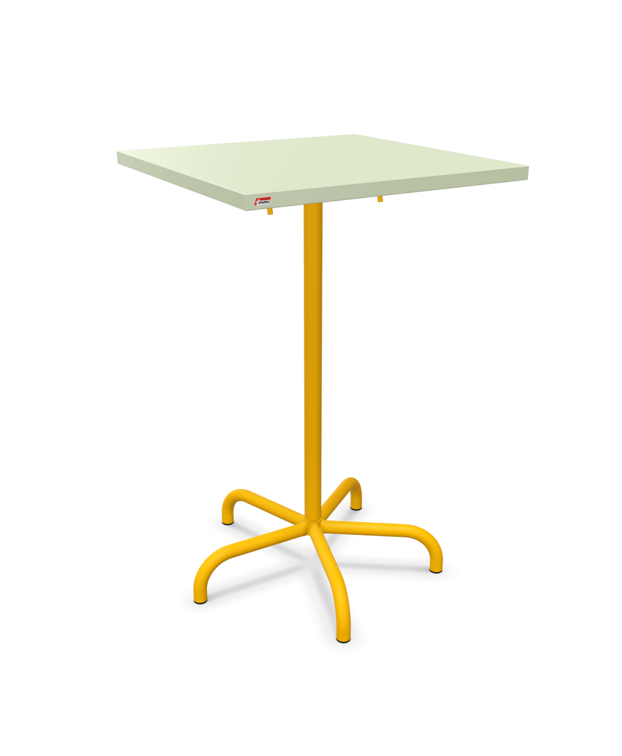 Schaffner Säntis Folding high table 70x70cm h:110cm