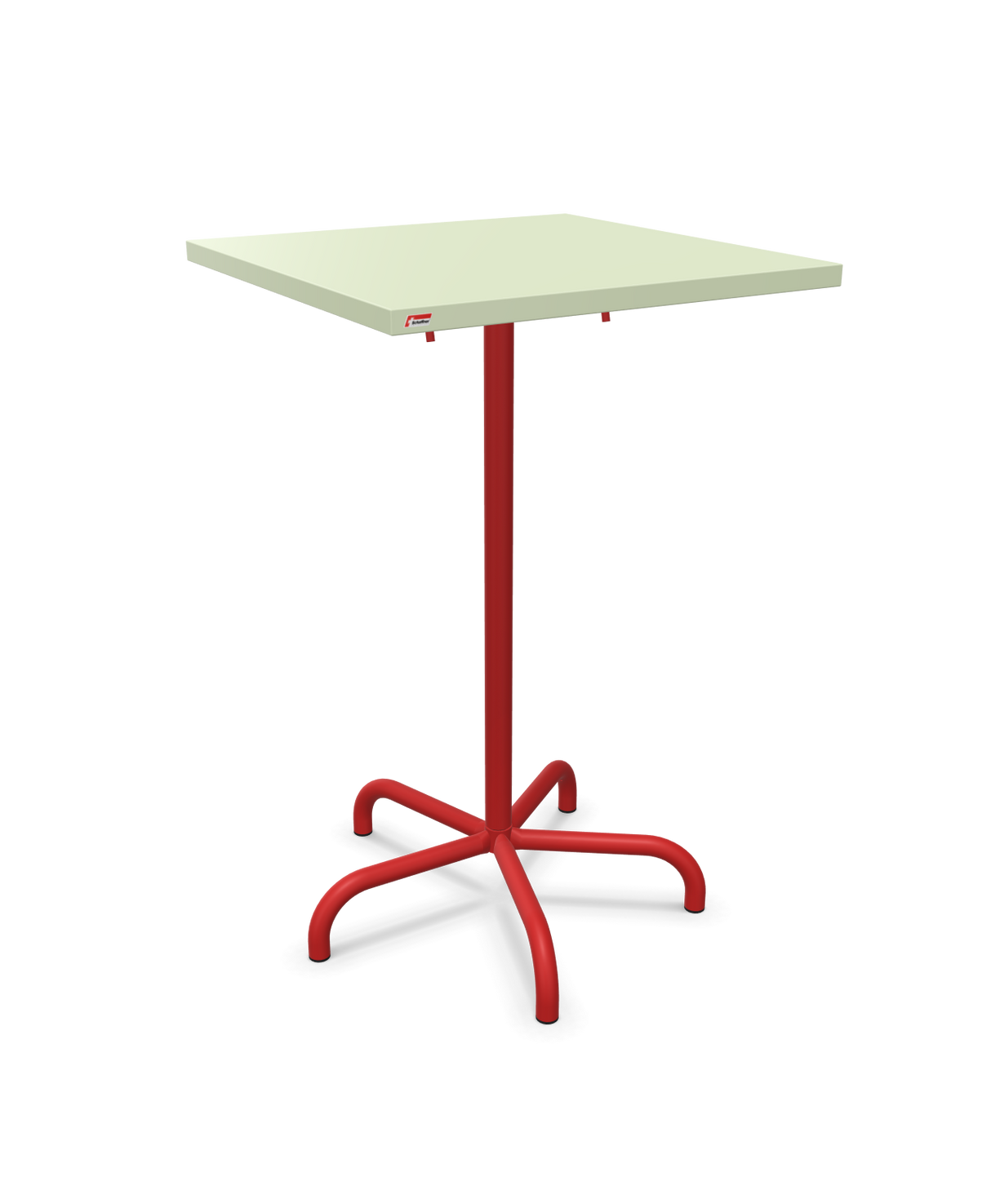 Schaffner Säntis Folding high table 70x70cm h:110cm