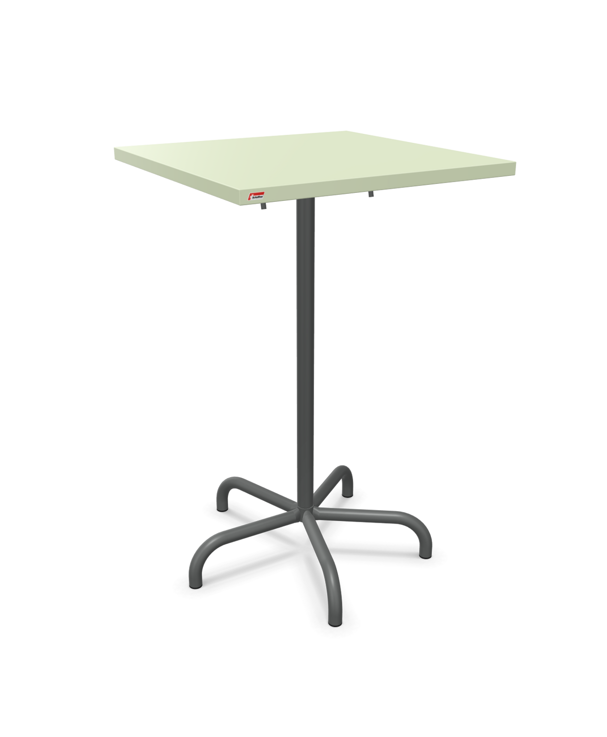 Schaffner Säntis Folding high table 70x70cm h:110cm
