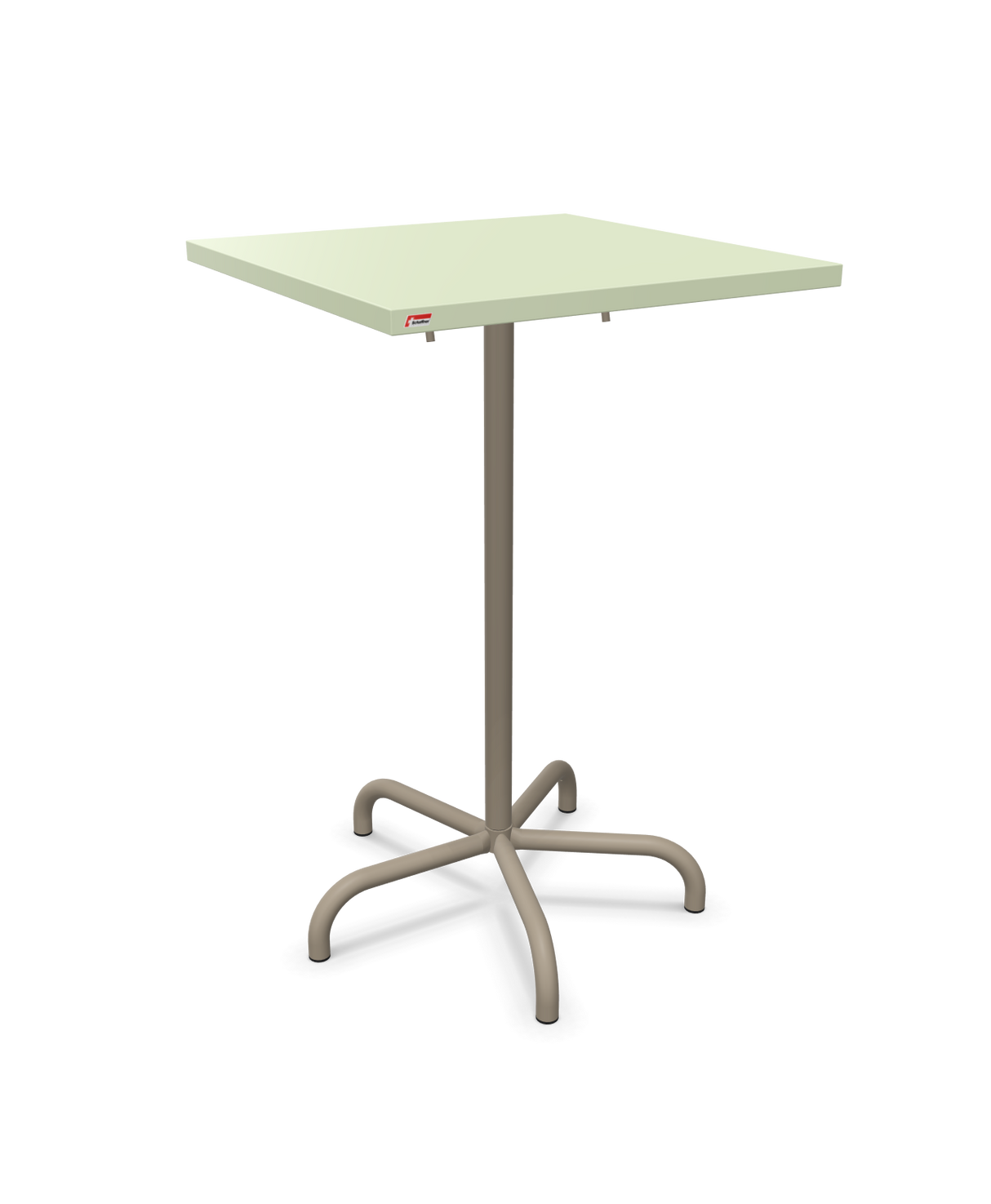 Schaffner Säntis Folding high table 70x70cm h:110cm