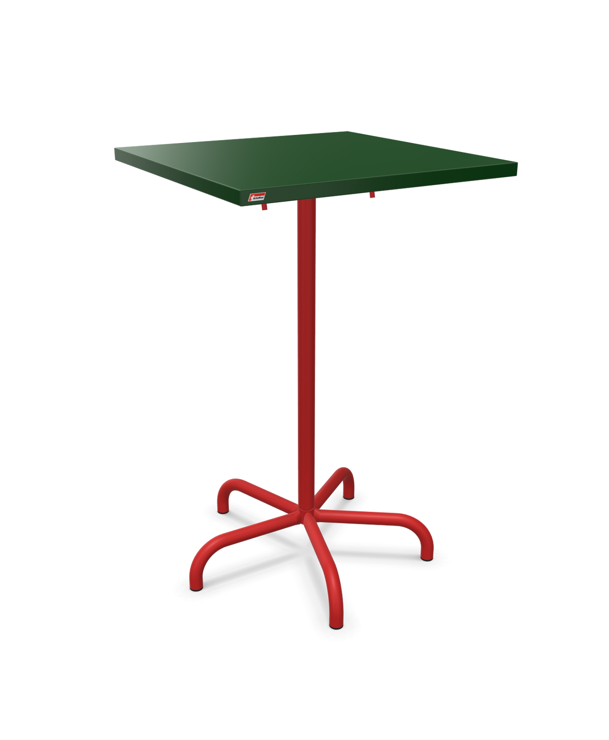 Schaffner Säntis Folding high table 70x70cm h:110cm