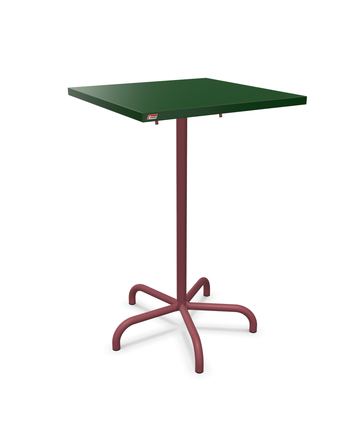 Schaffner Säntis Folding high table 70x70cm h:110cm