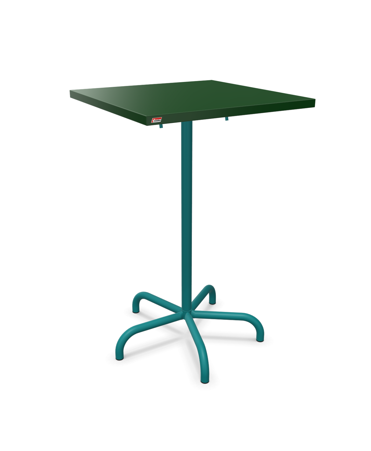 Schaffner Säntis Folding high table 70x70cm h:110cm