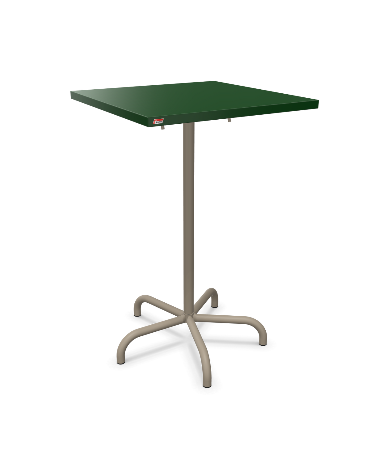Schaffner Säntis Folding high table 70x70cm h:110cm